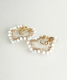 CASUMINO sweet pie mini 白蝶貝イヤリング