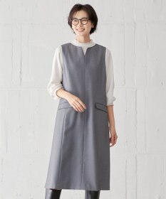 J.PRESS LADIES LANTECシャークスキン ジャンパースカート