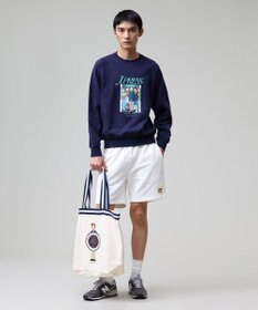 J.PRESS MEN 【AaronChang】【UNISEX】プリントスウェット シャツ