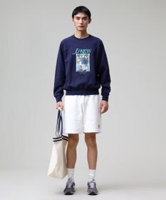 J.PRESS MEN 【AaronChang】【UNISEX】プリントスウェット シャツ