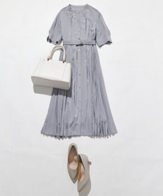 ANY SIS 【洗える】サイドプリーツフレア ワンピース