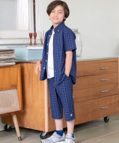 J.PRESS KIDS 【140-170cm】マドラスチェックパンツ