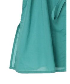 Green Parks スキッパーボリュームブラウスチュニック