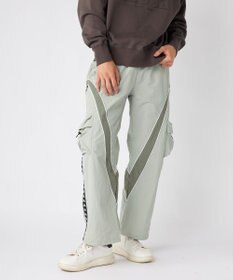 OP／FILA 【Kappa】ワイドシルエット バンダトラックパンツ