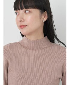 earth music&ecology ハイネックラメニットプルオーバー