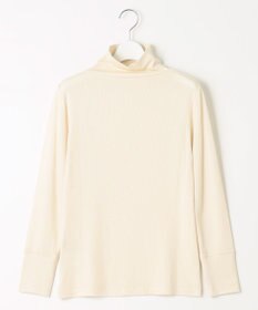 自由区 【洗える】ベアフライスボトルネック カットソー