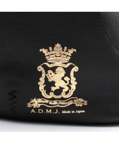 A.D.M.J. 【牛革】クラシックアニルブリロ/ノーブルファスナートート25cm(ショルダーストラップ付)