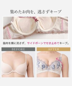 BRADELIS New York 【BRADELIS New York / 育乳STEP3 持ち上げる】ヴィオラステップ3ブラ25A1