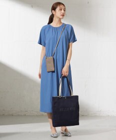 J.PRESS LADIES 【WEB限定カラーあり・セットアイテム・撥水加工・A4サイズ収納可】ポーチ付き PRINTED トート バッグ