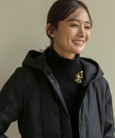 組曲 ライトタフタロングダウンコート