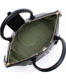 A.D.M.J. 【牛革】クラシックアニルブリロ/ノーブルファスナートート25cm(ショルダーストラップ付)