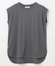 ANY 【汗ジミ防止加工】シルケットスムースノースリーブプルオーバー