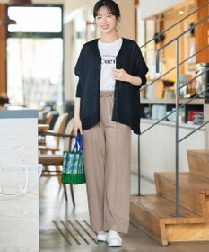 Tiaclasse 【おのののかさん着用】冷凛(ひやりん)カノコカットソーピンタックパンツ