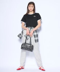 OP／FILA 【Kappa】ワンポイント 半袖リンガーTシャツ