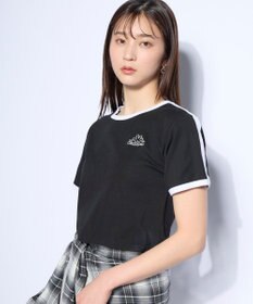OP／FILA 【Kappa】ワンポイント 半袖リンガーTシャツ
