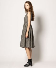 TOCCA 【洗える】GEOMETRIC FLOWER ドレス