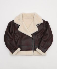 WEGO 【25年秋冬新作】フェイクムートンボアジャケット