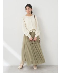 earth music&ecology 前後２ＷＡＹちびパールボタンカーディガン