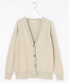 自由区 L ペーパーコットンニット カーディガン
