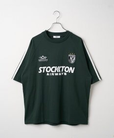 WEGO 【ユニセックス着用ITEM/手洗い可/MLサイズ】ラインゲームロゴT