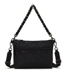 LeSportsac CHAIN COSMETIC CLUTCH/オニキスチェーンキルト