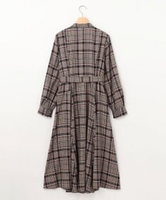 組曲 シアーツイルチェック ワンピース