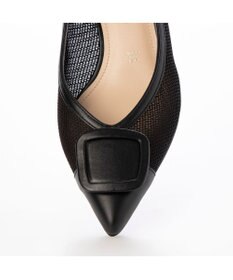 MODE ET JACOMO <MODE ET JACOMO>ポインテッドバックルデザインパンプス
