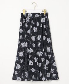 ANY SIS 【2WAY】ペイントフラワー スカート