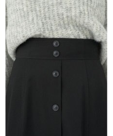 earth music&ecology フロントボタンスカート