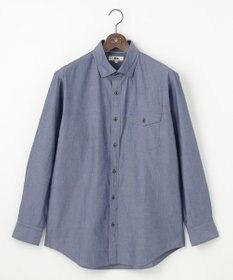 JOSEPH ABBOUD 【キングサイズ・環境配慮型素材】ビオグレースシャンブレー シャツ