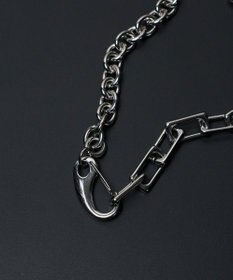 WEGO Mミックスチェーンネックレス