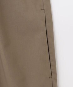 自由区 L 【洗える】ストレッチタイプライターシャツ ワンピース