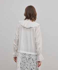 GRACE CONTINENTAL レースコンビフリルカフタンワンピース