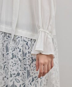 GRACE CONTINENTAL レースコンビフリルカフタンワンピース