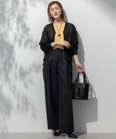 23区 【洗える】ボタニカル カラー Tシャツ