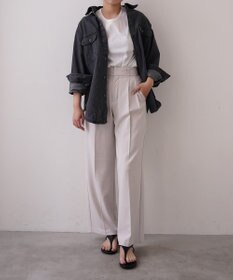 woadblue ＜坪田あさみさんコラボ＞CPOデニムジャケット グレー