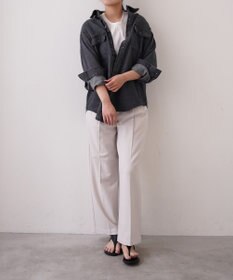 woadblue ＜坪田あさみさんコラボ＞CPOデニムジャケット グレー