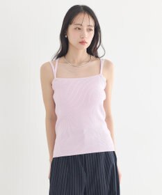 earth music&ecology 【2WAY】SET2点クロスニット＋キャミソール