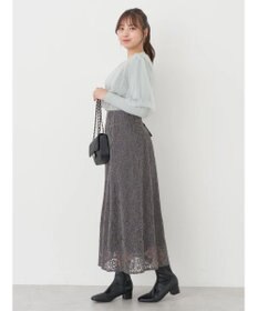 earth music&ecology モールレーススカート