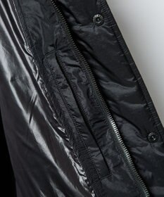 JOSEPH ABBOUD MOUNTAIN 【軽量/撥水】 フーデットキルティング ダウンブルゾン