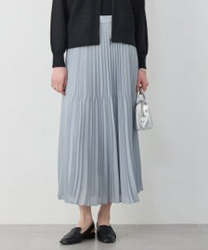 ICB L 【先行予約】ライトジョーゼットプリーツ スカート