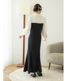 earth music&ecology ビスチェ風ドッキングワンピース