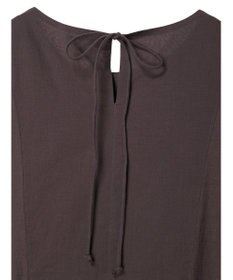 CRAFT STANDARD BOUTIQUE インド綿パフスリーブギャザーワンピース