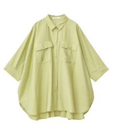 AMERICAN HOLIC 【WEB限定】接触冷感Wポケットシャツチュニック