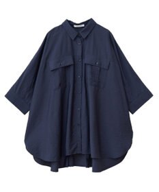 AMERICAN HOLIC 【WEB限定】接触冷感Wポケットシャツチュニック