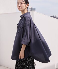 AMERICAN HOLIC 【WEB限定】接触冷感Wポケットシャツチュニック