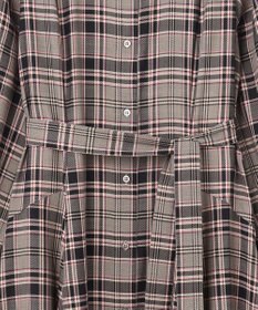 組曲 L シアーツイルチェック ワンピース