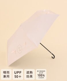 Maison de FLEUR 遮光&UV CUT リボン折りたたみ傘