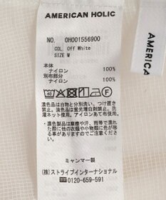 AMERICAN HOLIC シアーリップストップブルゾン