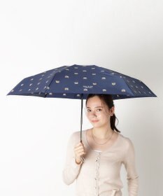 MOONBAT 【UVカット/コンパクト】ポール & ジョー (PAUL & JOE ACCESSOIRES) 折りたたみ雨傘 ドットヌネット
